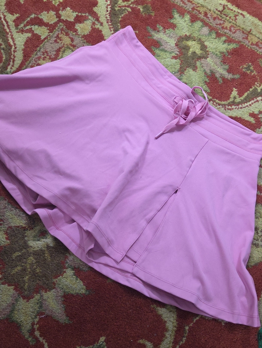 Blogilates Trailblaze Slit Skort in Pink